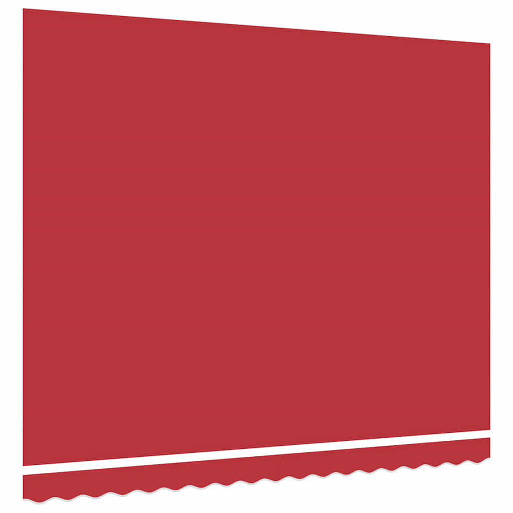vidaXL Awning Replacement Fabric Red 4 x 3 m Polyester