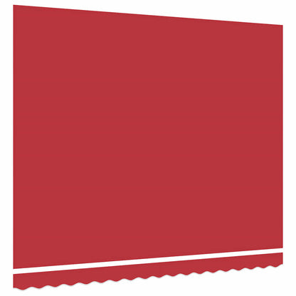 vidaXL Awning Replacement Fabric Red 4 x 3 m Polyester