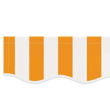 vidaXL Awning Valance Replacement for 2.5 m Yellow & White Stripe