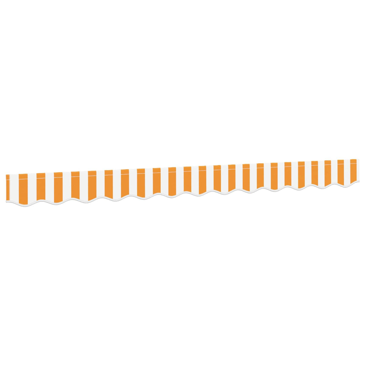 vidaXL Awning Valance Replacement for 2.5 m Yellow & White Stripe