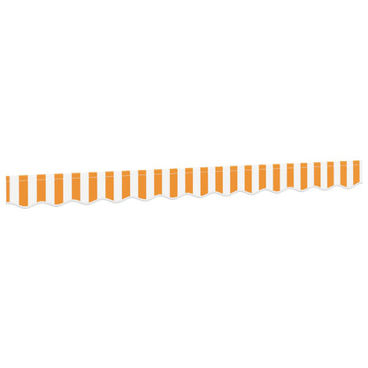 vidaXL Awning Valance Replacement for 2.5 m Yellow & White Stripe