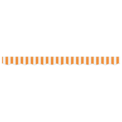 vidaXL Awning Valance Replacement for 2.5 m Yellow & White Stripe