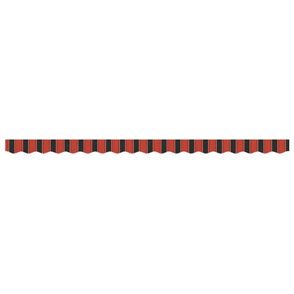 vidaXL Awning Valance Replacement Orange / Black / Yellow 4 m Polyester