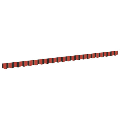 vidaXL Awning Valance Replacement Orange / Black / Yellow 480 x 20 cm