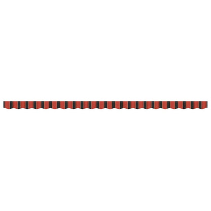 vidaXL Awning Valance Replacement Orange / Black / Yellow 480 x 20 cm
