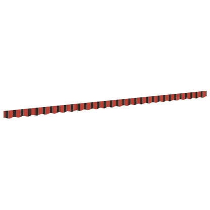 vidaXL Awning Valance Replacement Orange / Black / Yellow 6 m Polyester