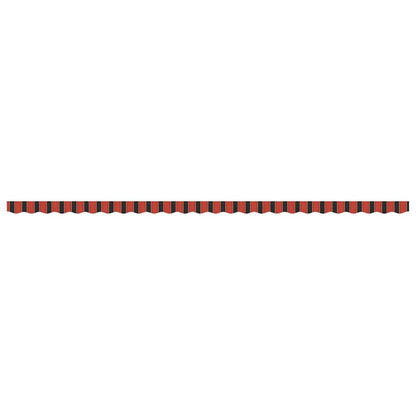 vidaXL Awning Valance Replacement Orange / Black / Yellow 6 m Polyester
