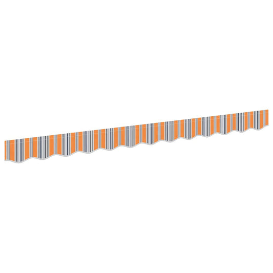 vidaXL Awning Valance Replacement Multicolour 2.5 m Polyester