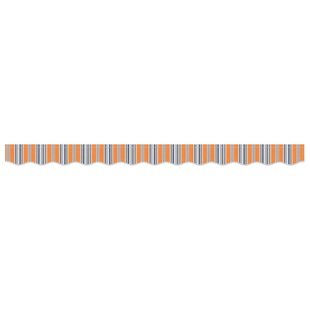 vidaXL Awning Valance Replacement Multicolour 2.5 m Polyester