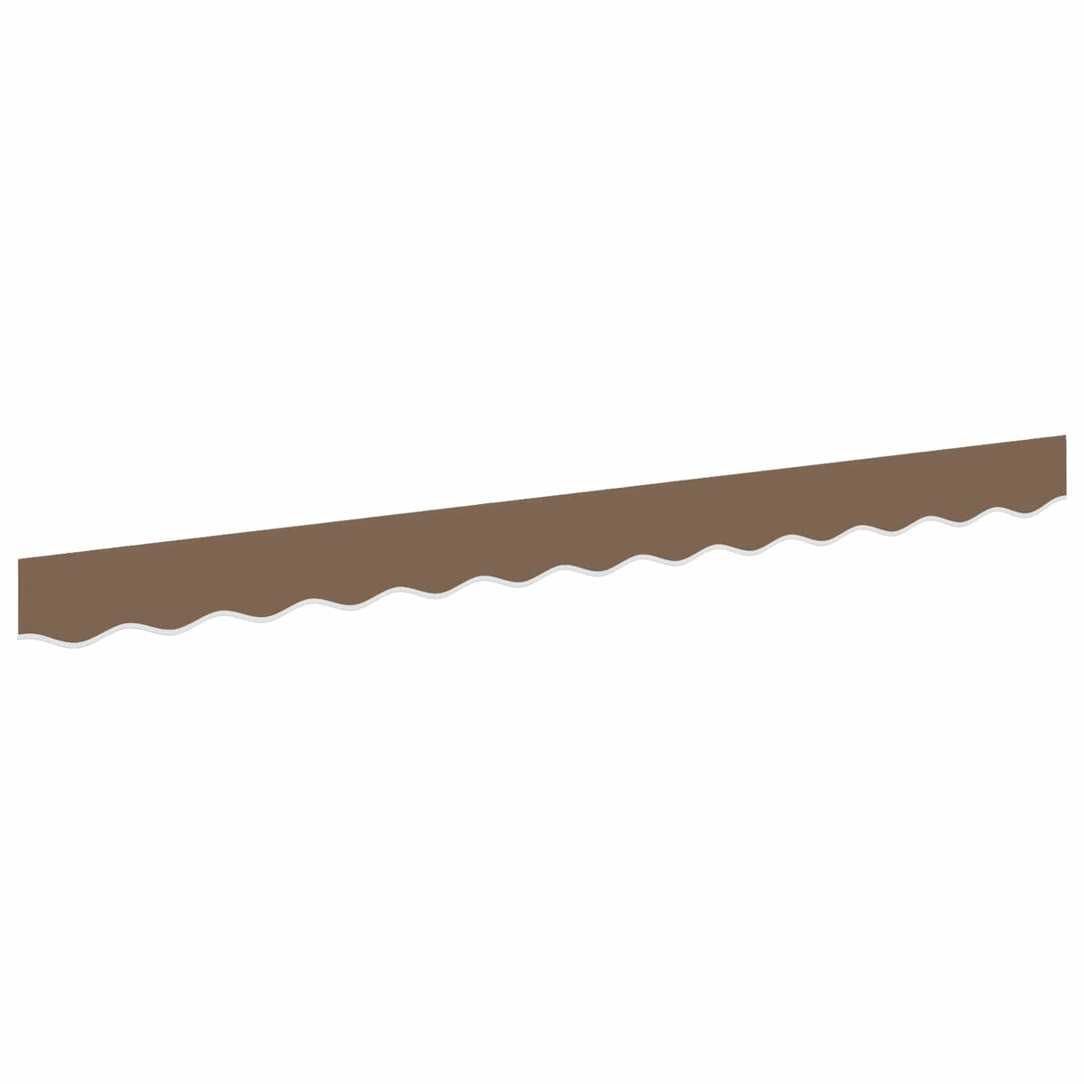 vidaXL Awning Valance Replacement for 3.5 m Beige Polyester