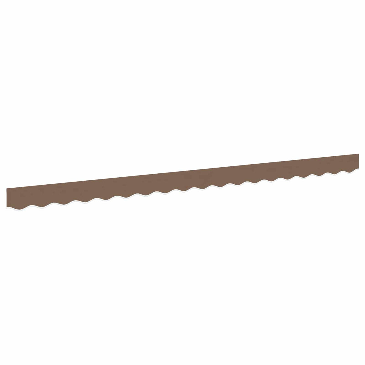 vidaXL Awning Valance Replacement for 4.5 m Beige Polyester