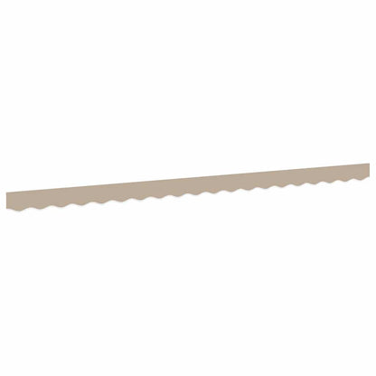 vidaXL Awning Valance Replacement Beige 4.5 m Polyester