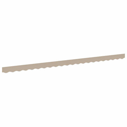 vidaXL Awning Valance Replacement Beige 480 x 20 cm Polyester