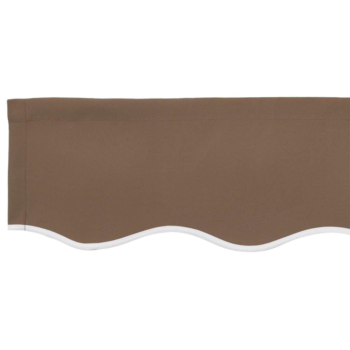 vidaXL Awning Valance Replacement for 6 m Beige Polyester