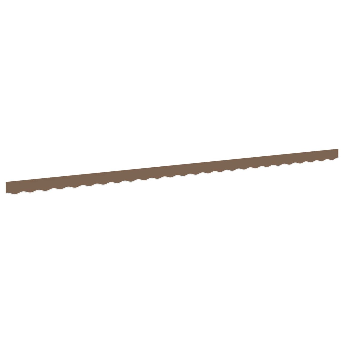vidaXL Awning Valance Replacement for 6 m Beige Polyester