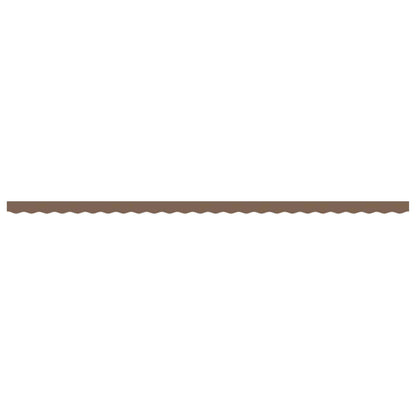 vidaXL Awning Valance Replacement for 6 m Beige Polyester