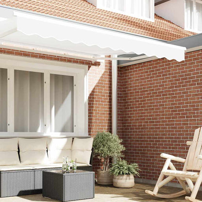 vidaXL Awning Valance Replacement White 3 m Polyester