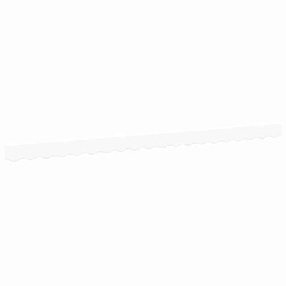 vidaXL Awning Valance Replacement White 4.5 m Polyester