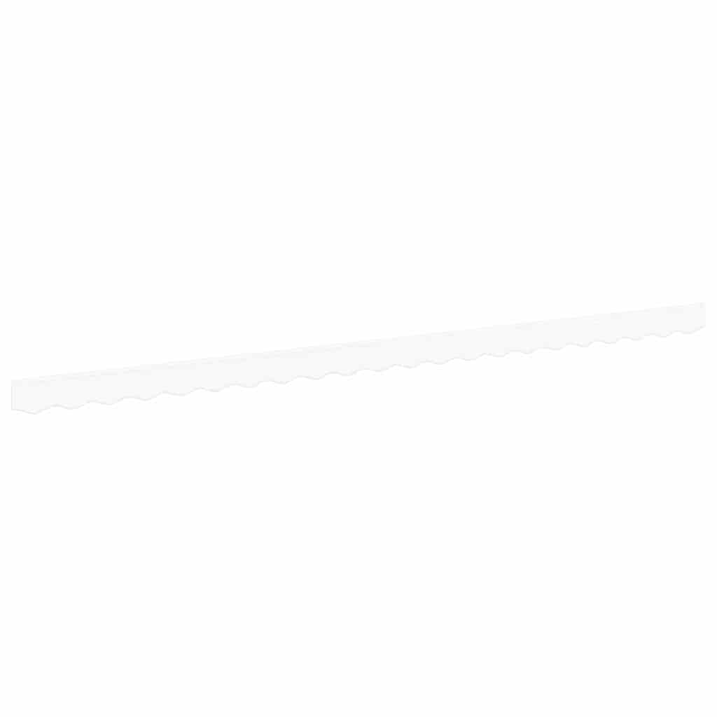 vidaXL Awning Valance Replacement White 480 x 20 cm Polyester
