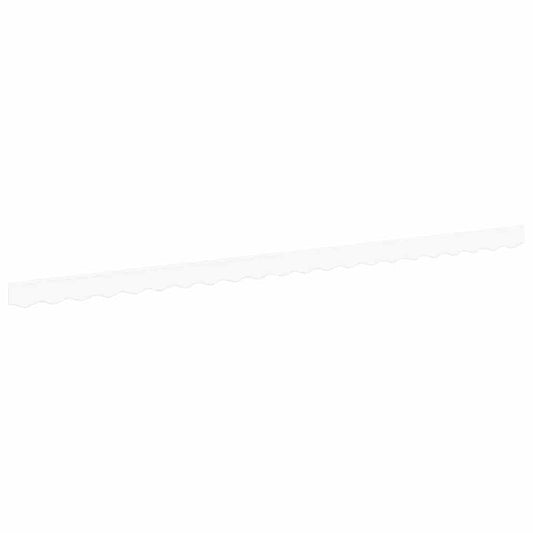 vidaXL Awning Valance Replacement White 480 x 20 cm Polyester