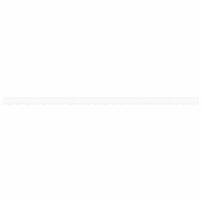 vidaXL Awning Valance Replacement White 480 x 20 cm Polyester