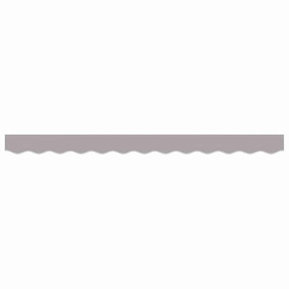 vidaXL Awning Valance Replacement Light Grey 3 m Polyester