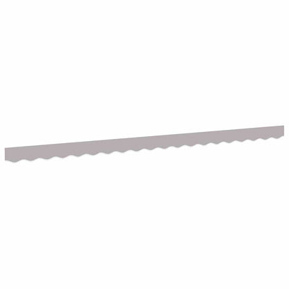 vidaXL Awning Valance Replacement Light Grey 4.5 m Polyester