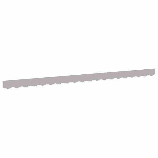 vidaXL Awning Valance Replacement Light Grey 4.5 m Polyester