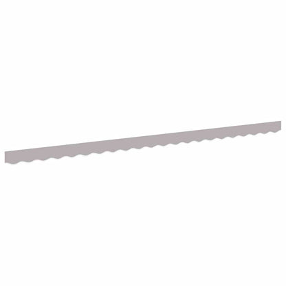 vidaXL Awning Valance Replacement Light Grey 480 x 20 cm Polyester