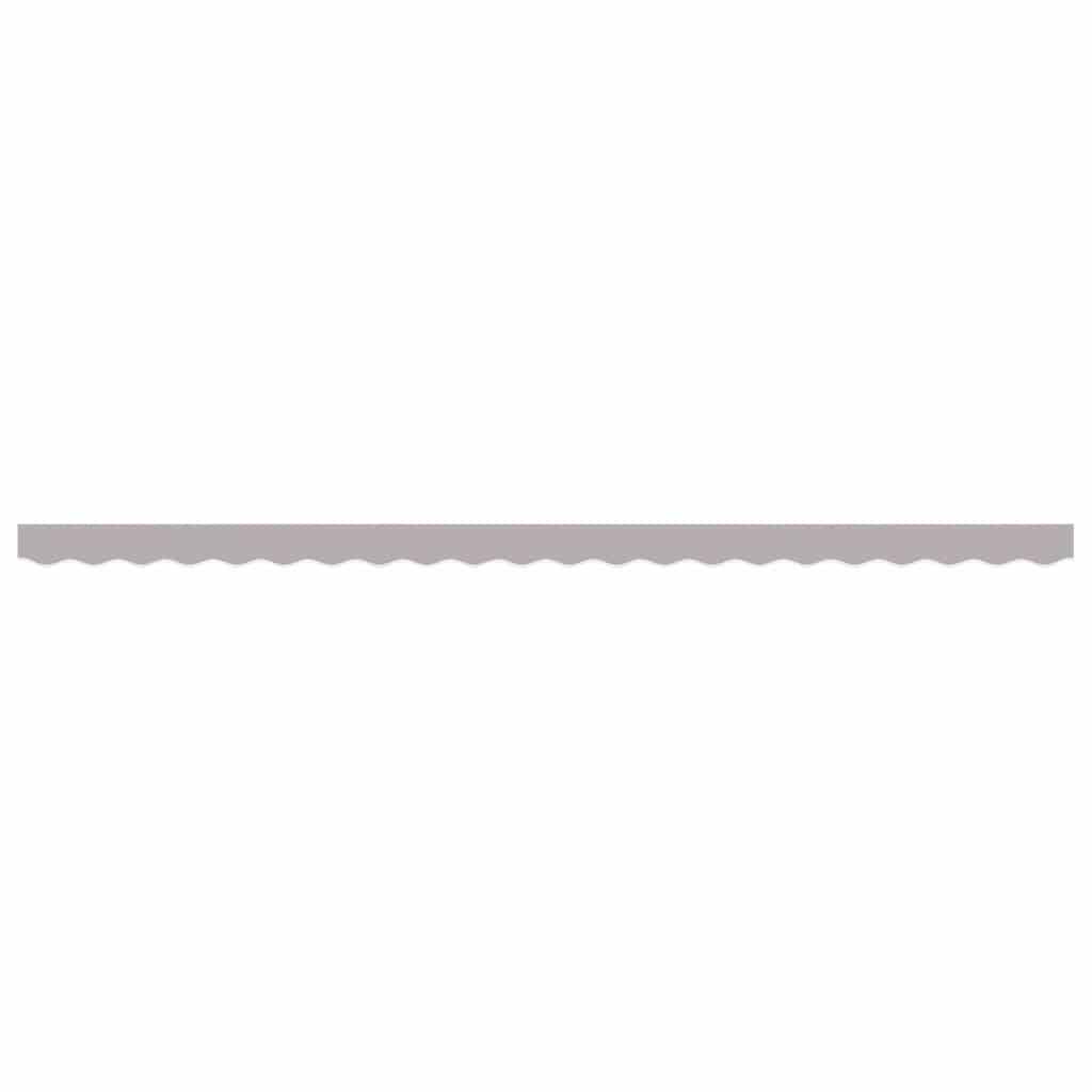 vidaXL Awning Valance Replacement Light Grey 480 x 20 cm Polyester