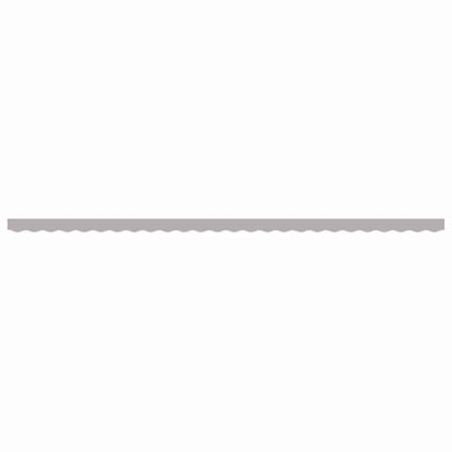 vidaXL Awning Valance Replacement Light Grey 6 m Polyester