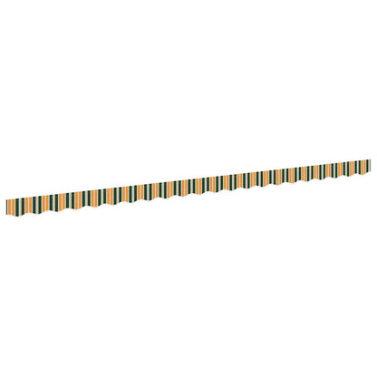 vidaXL Awning Valance Replacement Green and yellow 480 x 20 cm