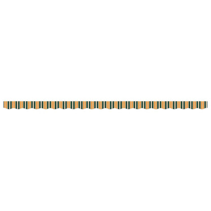vidaXL Awning Valance Replacement Green and yellow 480 x 20 cm