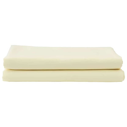 vidaXL Awning Replacement Fabric Cream 1000 x 160 cm Polyester