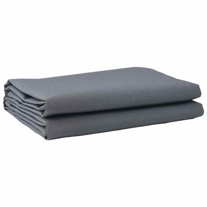 vidaXL Awning Replacement Fabric Anthracite 1000 x 160 cm Polyester