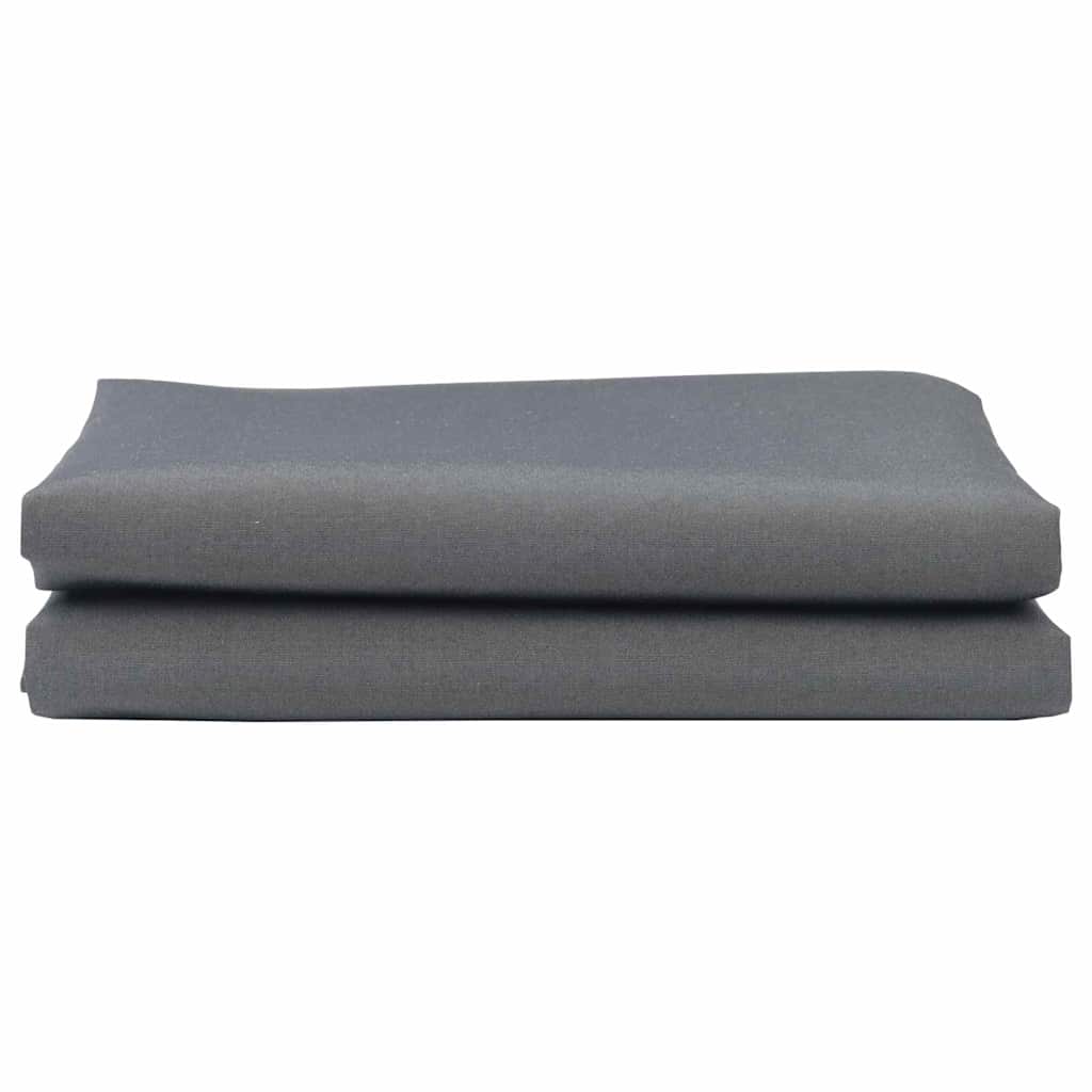 vidaXL Awning Replacement Fabric Anthracite 1000 x 160 cm Polyester