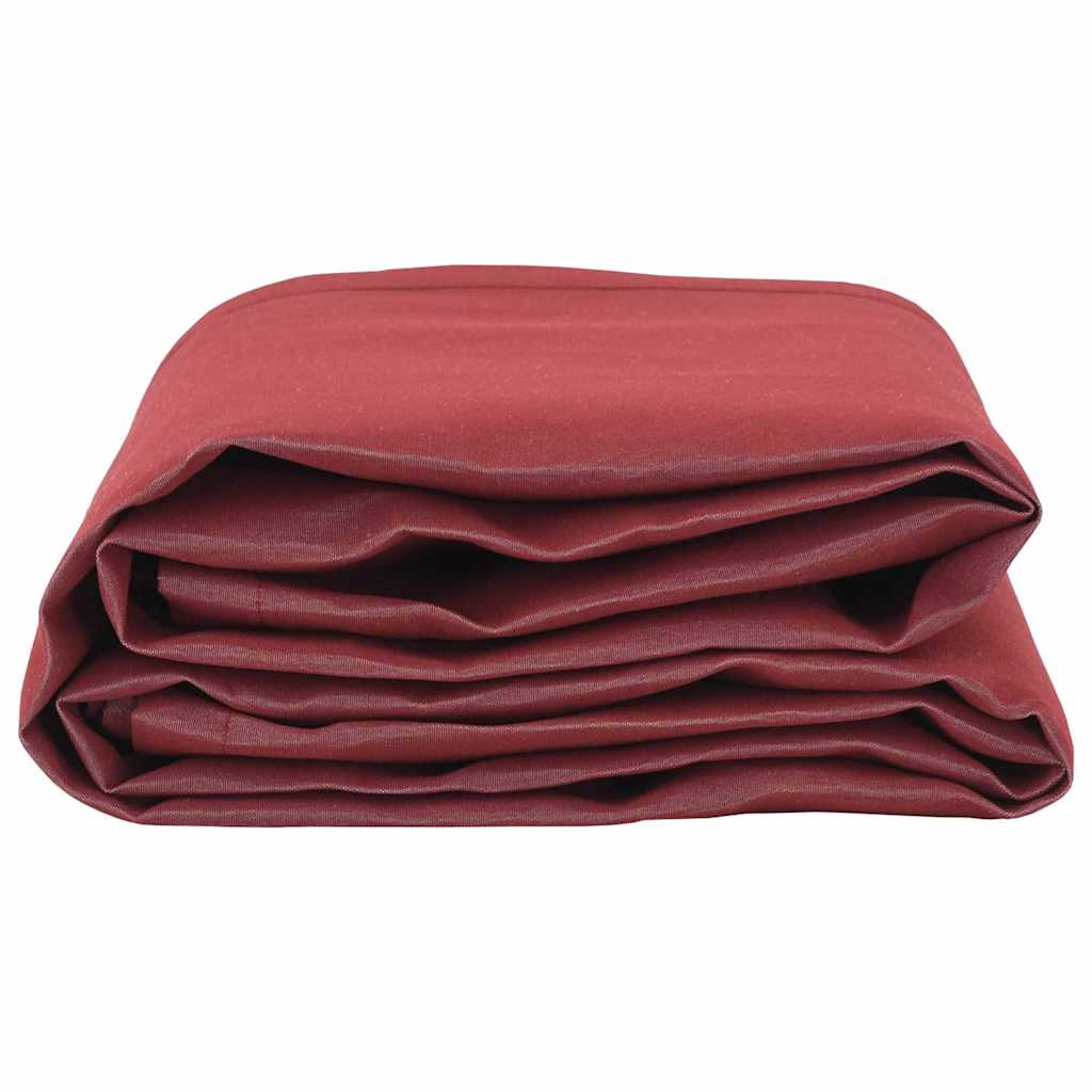vidaXL Awning Replacement Fabric Burgundy 1000 x 160 cm Polyester