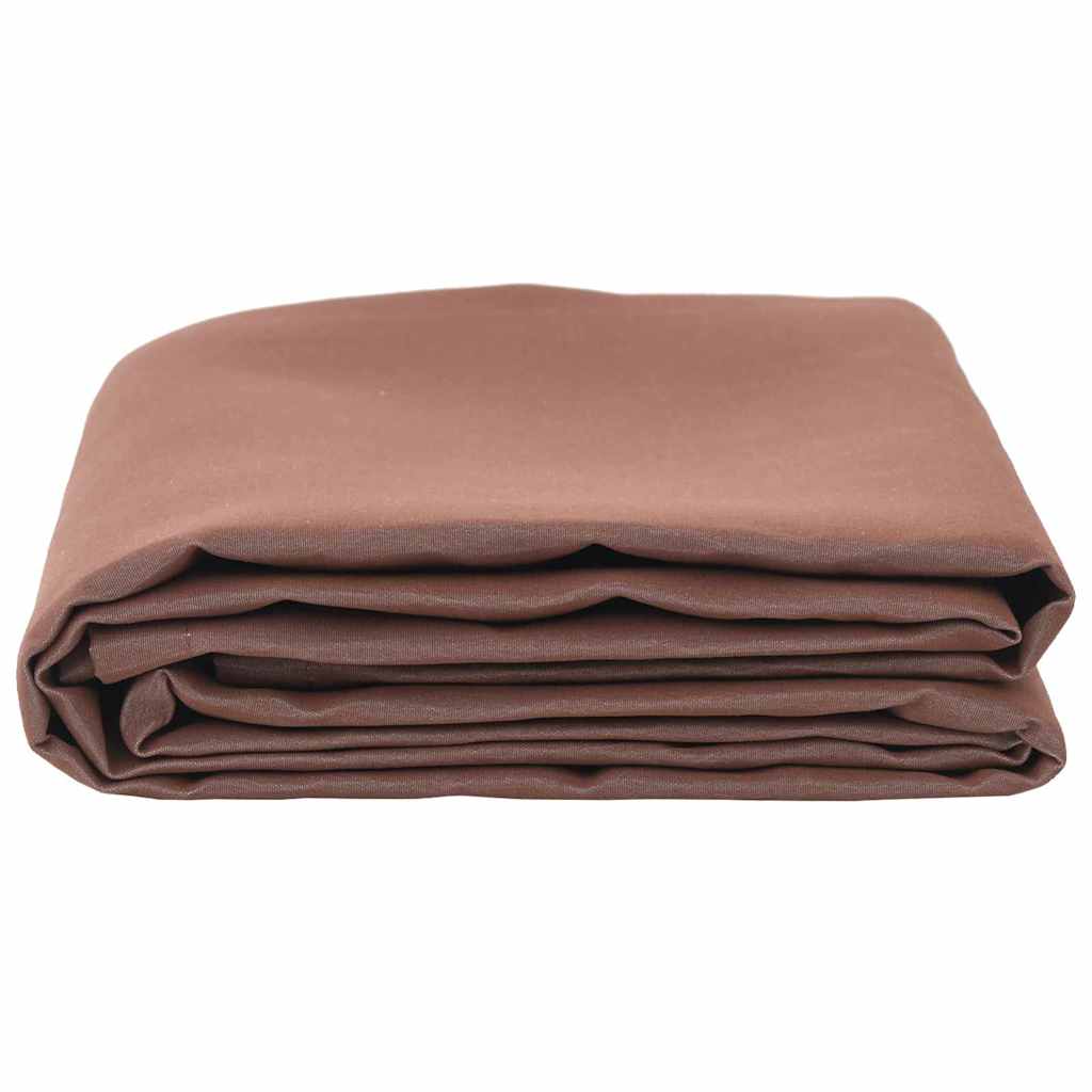 vidaXL Awning Replacement Fabric Brown 1000 x 160 cm Polyester