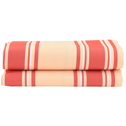vidaXL Awning Replacement Fabric Yellow and Orange 1000 x 160 cm