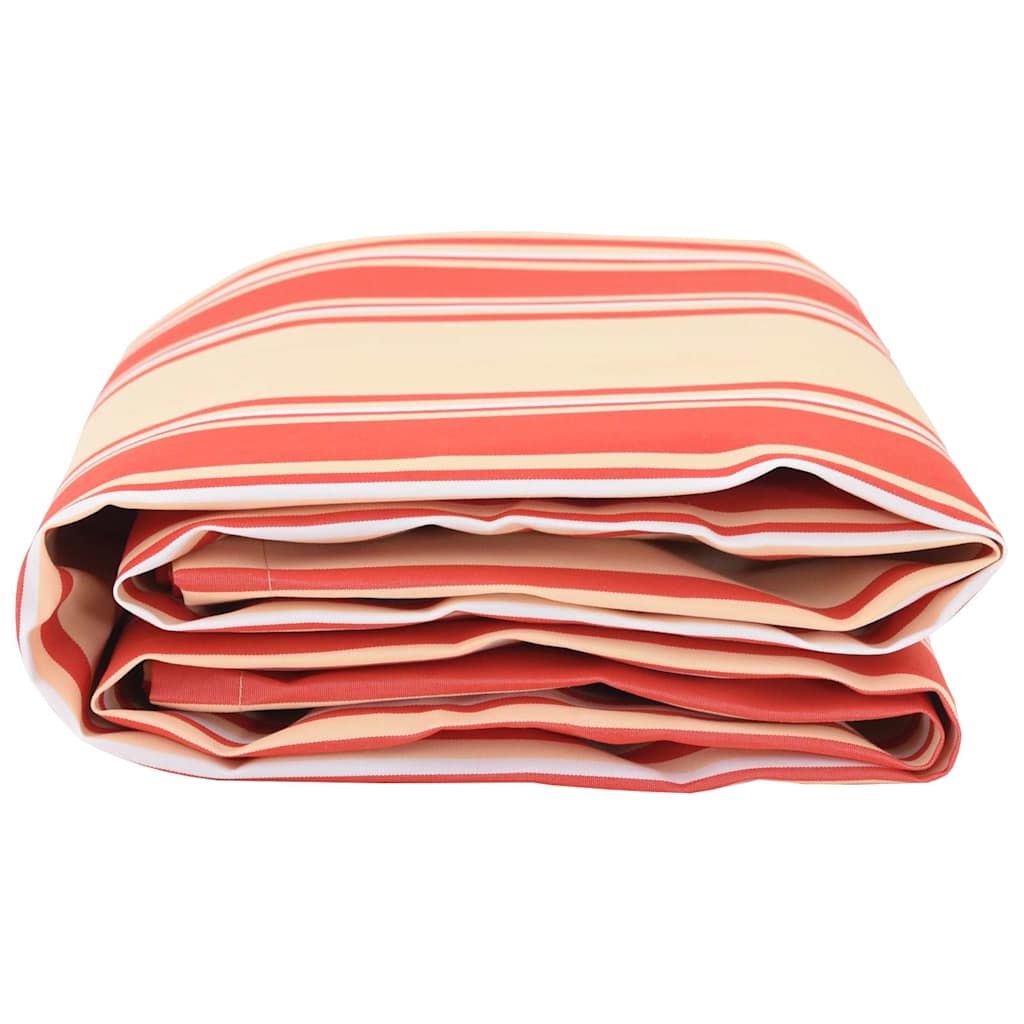 vidaXL Awning Replacement Fabric Yellow and Orange 1000 x 160 cm