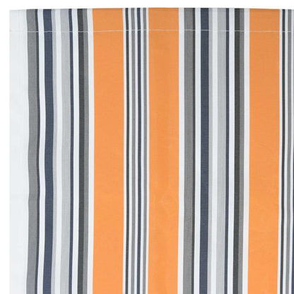 vidaXL Awning Replacement Fabric Blue and Orange 1000 x 160 cm