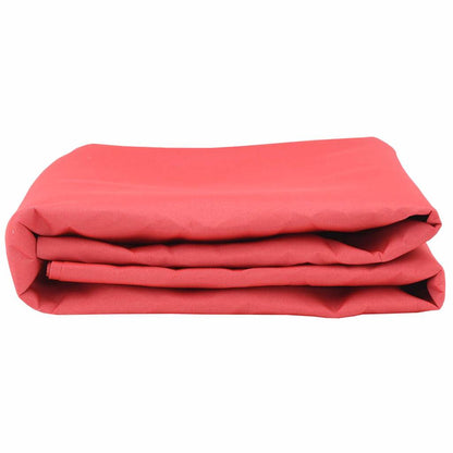 vidaXL Awning Replacement Fabric Red 1000 x 160 cm Polyester
