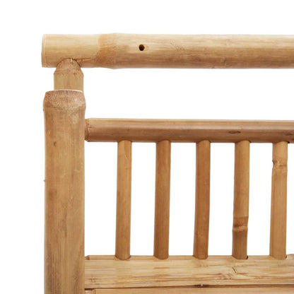 vidaXL Wall Shelf with Shelf Natural 40 x 13 x 44 cm Bamboo