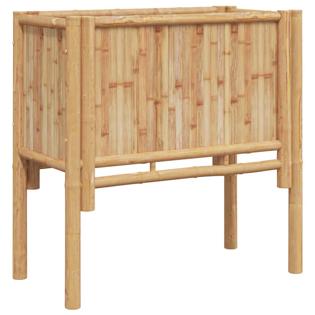 vidaXL Raised Bed Brown 70 x 35 x 70 cm Bamboo