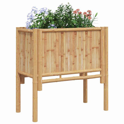 vidaXL Raised Bed Brown 70 x 35 x 70 cm Bamboo