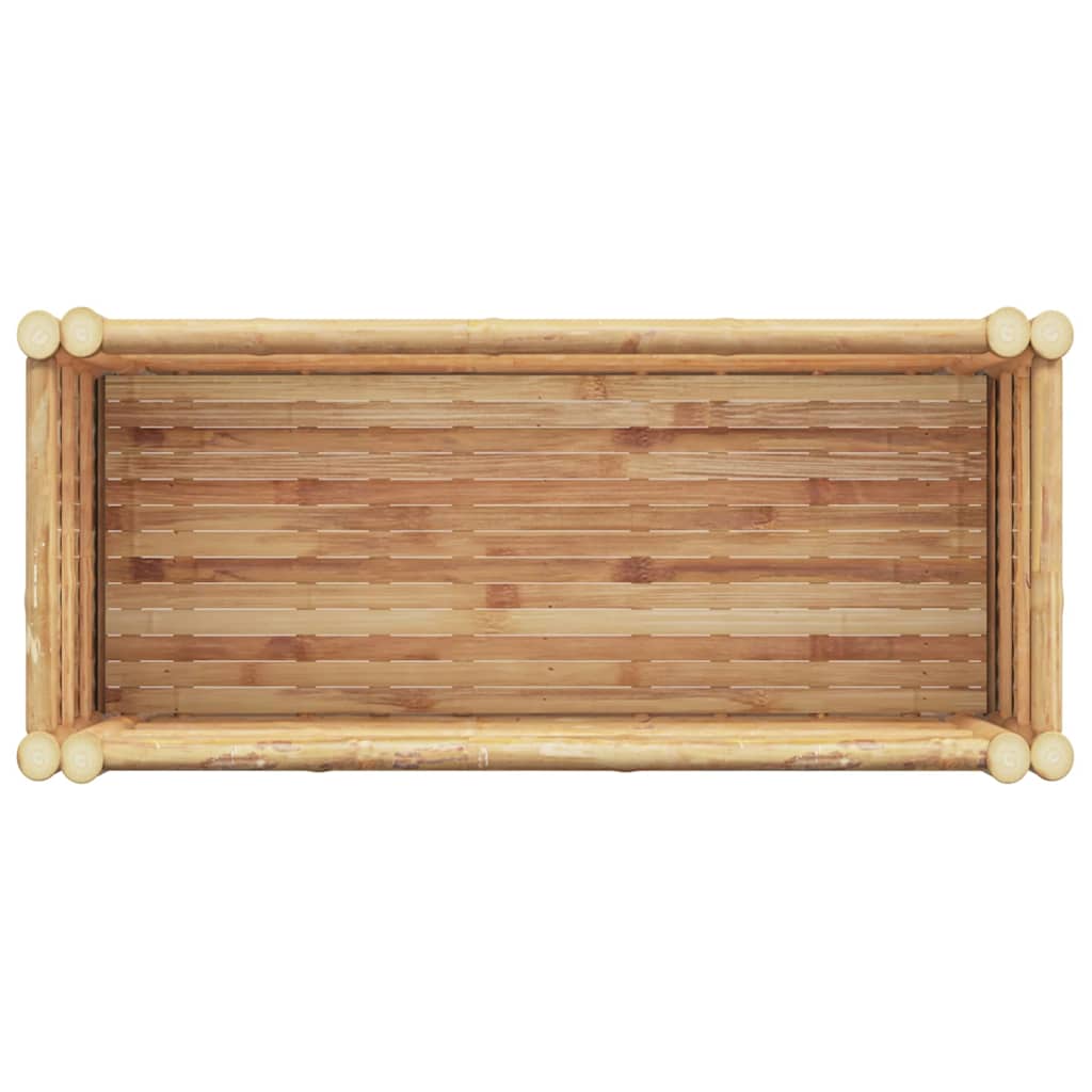 vidaXL Raised Bed Brown 70 x 35 x 70 cm Bamboo