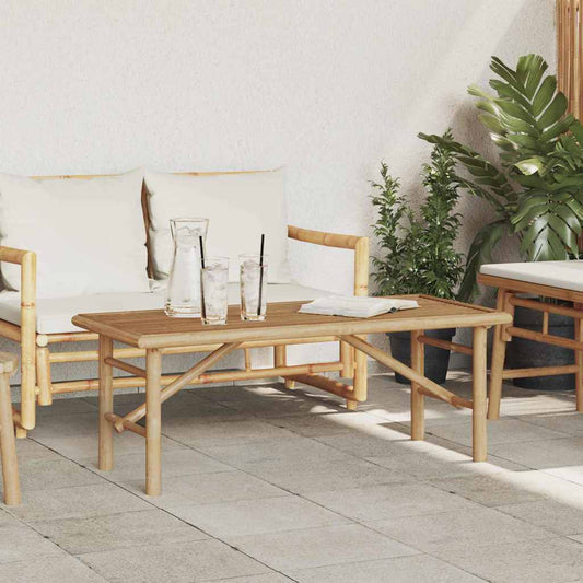 vidaXL Coffee Table Brown 110 x 50 x 43 cm Bamboo