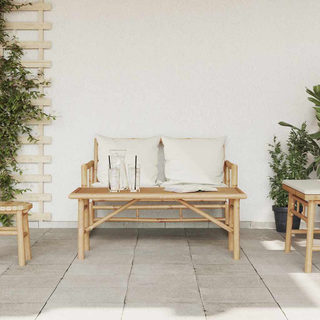 vidaXL Coffee Table Brown 110 x 50 x 43 cm Bamboo