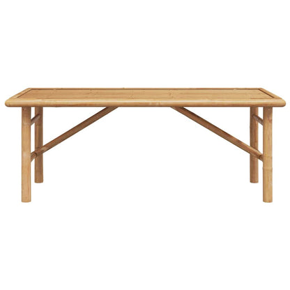 vidaXL Coffee Table Brown 110 x 50 x 43 cm Bamboo