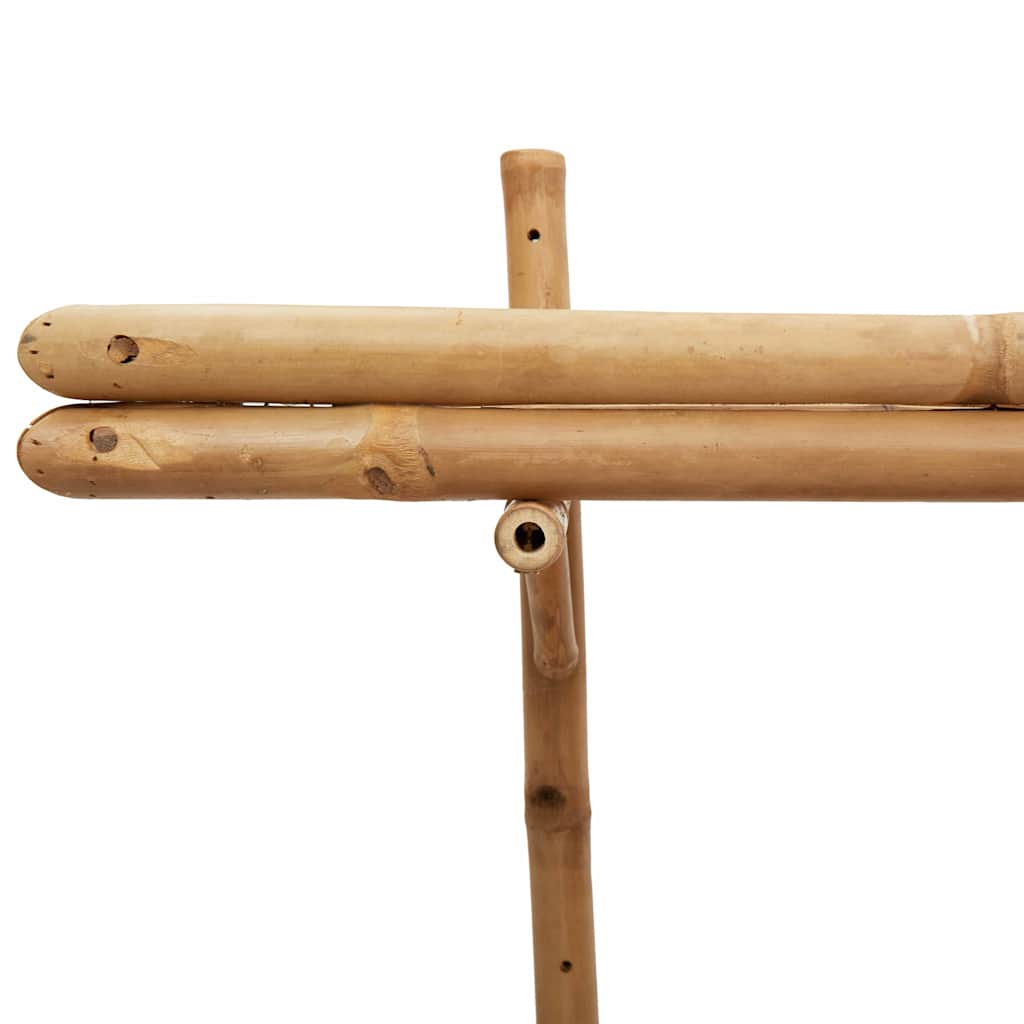 vidaXL Wall Shelf with Shelf Brown 100 x 26 x 60 cm Bamboo
